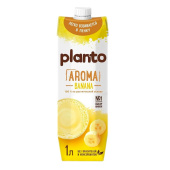 Банановый напиток PLANTO "Banana", обогащенный кальцием, 1 л за 301 ₽. Молоко.  Доставка по РФ. Без переплат!