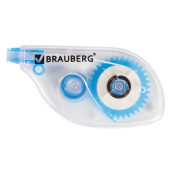 Корректирующая лента BRAUBERG, 5 мм х 6 м, в блистере, 221685 за 100 ₽. Корректирующие ленты.  Доставка по РФ. Без переплат!