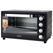 Мини-печь электрическая SONNEN EO-HL33, 1800 Вт, 33 л, 3 режима нагрева, таймер, механическое управление, черная, 458305 за 5&nbsp;787 ₽. Электропечи.  Доставка по РФ. Без переплат!