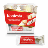 Конфеты KONFESTA со сливочно-кокосовым кремом, вафельные, 150 г за 174 ₽. Конфеты в коробках.  Доставка по РФ. Без переплат!