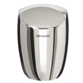 Сушилка для рук SONNEN HD-777, 1200 Вт, нержавеющая сталь, антивандальная, хром, 604748 за 14 471 ₽. Сушилки для рук.  Доставка по РФ. Без переплат!