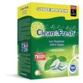 Таблетки для посудомоечных машин 150 шт., CLEAN&FRESH ALL-IN-1, Cd13150 за 1 547 ₽. Таблетки, жидкие средства, порошки для мытья посуды в ПММ.  Доставка по РФ. Без переплат!