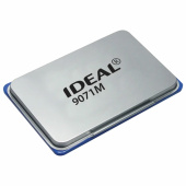 Штемпельная подушка TRODAT IDEAL, 90х56 мм, металлический корпус, синяя, 9071Мс, 153125 за 137 ₽. Подушки штемпельные настольные.  Доставка по РФ. Без переплат!