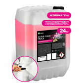 Автошампунь с активной пеной 24 кг, GRASS ACTIVE FOAM TRUCK, для грузовиков, концентрат, 113193 за 9 155 ₽. Средства для минимоек.  Доставка по РФ. Без переплат!