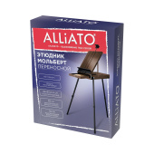 Этюдник-мольберт облегченный, холст до 82 см, коричневый, ALLIATO (АЛЛИАТО), 192756 за 5&nbsp;729 ₽. Этюдники.  Доставка по РФ. Без переплат!