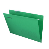 Подвесные папки A4/Foolscap (404х240 мм) до 80 л., КОМПЛЕКТ 10 шт., зеленые, картон, STAFF, 270934 за 983 ₽. Подвесные папки Foolscap.  Доставка по РФ. Без переплат!