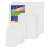 Холсты на картоне НАБОР 15 штук, хлопок, грунт, 280 г/м2, BRAUBERG ART CLASSIC, 192662 за 816 ₽. Холсты на картоне.  Доставка по РФ. Без переплат!