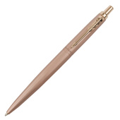 Ручка шариковая PARKER "Jotter XL Monochrome Pink Gold PGT", корпус "розовое золото", сталь, синяя, 2122755 за 3 656 ₽. Ручки шариковые подарочные.  Доставка по РФ. Без переплат!