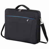Сумка портфель BRAUBERG SYDNEY с отделением для ноутбука 17,3", откидная крышка, черная, 34х44х6 см, 240449 за 3 003 ₽. Сумки деловые с отделением для ноутбука и планшета.  Доставка по РФ. Без переплат!