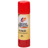 Клей-карандаш ЛУЧ "Школа творчества", 21 г, PVP основа, 29С 1737-08 за 50 ₽. Клей-карандаш.  Доставка по РФ. Без переплат!