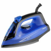 Утюг CENTEK CT-2360, 1600 Вт, антипригарное покрытие, антикапля, антинакипь, синий, CT-2360 BLUE за 1 767 ₽. Утюги.  Доставка по РФ. Без переплат!