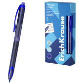 Ручка-роллер автоматическая ERICH KRAUSE "TipFlow Stick Matic Original", СИНЯЯ, линия 0,4 мм, 63700 за 79 ₽. Ручки-роллеры.  Доставка по РФ. Без переплат!