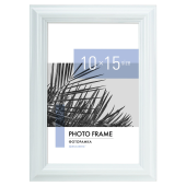 Рамка 10х15 см небьющаяся, багет 17,5 мм, пластик, BRAUBERG "Colorful", белая, 391239 за 198 ₽. Рамки для дипломов, сертификатов, грамот, фотографий.  Доставка по РФ. Без переплат!