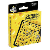 Настольная игра "Сырный лабиринт", размер 10x10 см, 4059843 за 141 ₽. Настольные игры.  Доставка по РФ. Без переплат!