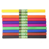 Бумага креповая KOH-I-NOOR, 50х200 см, 10 рулонов, классические цвета, 9755, 9755037002PM за 787 ₽. Бумага цветная крепированная.  Доставка по РФ. Без переплат!