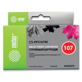 Картридж струйный CACTUS (CS-PFI107M) для CANON PF680/685/780/785, пурпурный за 2&nbsp;201 ₽. Картриджи для плоттеров.  Доставка по РФ. Без переплат!