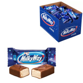 Батончики мини MILKY WAY "Minis" шоколадные, 2,5 кг за 3&nbsp;503 ₽. Конфеты фасованные.  Доставка по РФ. Без переплат!
