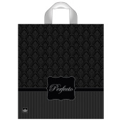 Пакет с петлевой ручкой ПВД, 40х37 см, "Перфекто Сильвер", 95 мкм, н00093901 за 45 ₽. Пакеты с петлевой и вырубной ручкой.  Доставка по РФ. Без переплат!