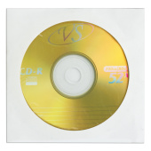 Диск CD-R VS, 700 Mb, 52х, бумажный конверт (1 штука) за 40 ₽. Диски CD, DVD, BD (Blu-ray). Доставка по РФ. Без переплат!