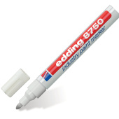 Маркер-краска лаковый (paint marker) EDDING "8750", БЕЛЫЙ, 2-4 мм, круглый наконечник, алюминиевый корпус, E-8750/49 за 834 ₽. Маркеры-краски лаковые.  Доставка по РФ. Без переплат!