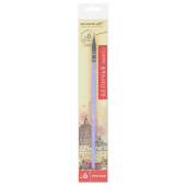 Кисть художественная профессиональная, белка, микс, круглая, № 6, BRAUBERG ART CLASSIC, 200952 за 478 ₽. Кисти художественные из натурального волоса.  Доставка по РФ. Без переплат!