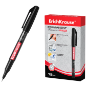 Ручка капиллярная (линер) ERICH KRAUSE "FP-50", ЧЕРНАЯ, линия 0,6 мм, 37068 за 67 ₽. Маркеры перманентные.  Доставка по РФ. Без переплат!
