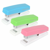 Степлер №24/6, 26/6 BRAUBERG "STYLE", до 25 листов, ассорти, 272748 за 121 ₽. Степлеры настольные.  Доставка по РФ. Без переплат!