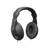 Наушники DEFENDER HN-751, проводные, 2 м, стерео, полноразмерные, регулятор громкости, 63751 за 762 ₽. Наушники.  Доставка по РФ. Без переплат!