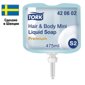Картридж с жидким мылом-гелем одноразовый TORK (Система S2) Premium, 0,475 л, 420602 за 961 ₽. Картриджи с жидким мылом и мылом-пеной.  Доставка по РФ. Без переплат!