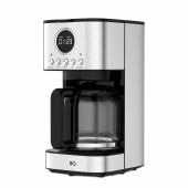 Кофеварка капельная BQ (БИ-КЬЮ) CM1007, 900 Вт, объем 1,5 л, поддержание температуры, серебристая, 86198274 за 5 004 ₽. Кофеварки капельные.  Доставка по РФ. Без переплат!