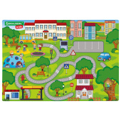 Настольное покрытие BRAUBERG KIDS, А3+, пластик, 46x33 см, "Лабиринт", 273620 за 82 ₽. Коврики настольные детские.  Доставка по РФ. Без переплат!