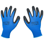 Перчатки нейлоновые SCAFFA "Механик", нитриловое покрытие песочной структуры (облив), размер 9, L (большой), 00-00012439 за 266 ₽. Перчатки для защиты от механических воздействий.  Доставка по РФ. Без переплат!