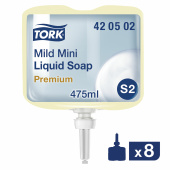 Картридж с жидким мылом одноразовый TORK (Система S2) Premium, 0,475 л, 420502 за 702 ₽. Картриджи с жидким мылом и мылом-пеной.  Доставка по РФ. Без переплат!