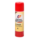 Клей-карандаш ЛУЧ "Школа творчества", 8 г, PVP основа, 29С 1735-08 за 31 ₽. Клей-карандаш.  Доставка по РФ. Без переплат!