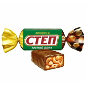 Конфеты шоколадные СЛАВЯНКА "Степ" с лесным орехом, арахисом и фундуком, 1000 г, 20506 за 920 ₽. Конфеты фасованные.  Доставка по РФ. Без переплат!