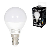 Лампа светодиодная SONNEN EXTRA,10 (85) Вт, E14, шар, нейтральный белый, 30000 ч, LED G45-10W-4000-Е14, 457910 за 73 ₽. Лампы светодиодные.  Доставка по РФ. Без переплат!