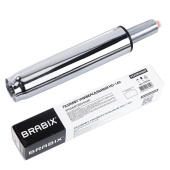 Газлифт прочный BRABIX HD-140 стандартный, ХРОМ, в открытом виде 413 мм, d 50 мм, класс 4, 533078 за 953 ₽. Комплектующие для кресел.  Доставка по РФ. Без переплат!
