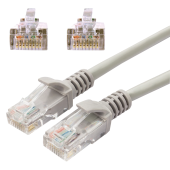 Кабель (патч-корд) UTP 5Е категория, RJ-45, 20 м, CABLEXPERT, для подключения по локальной сети LAN, PP12-20M за 393 ₽. Кабели-патчкорды RJ45 (для сетевых соединений).  Доставка по РФ. Без переплат!