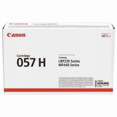 Картридж лазерный CANON (057H) LBP228x/226dw/223dw/MF449/446x/445dw/443dw, ресурс 10000 страниц, оригинальный, 3010C002 за 23&nbsp;456 ₽. Картриджи и тонеры для черно-белых лазерных принтеров, копиров, факсов и МФУ.  Доставка по РФ. Без переплат!