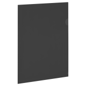 Папка-уголок прозрачная А4 BRAUBERG UNIVERSAL, черная, 0,10 мм, со штрихкодом, 273046 за 10 ₽. Папки-уголки пластиковые.  Доставка по РФ. Без переплат!