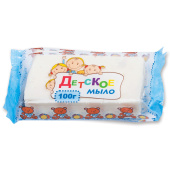 Мыло туалетное 100 г, "Детское" (ЭФКО), 80356 за 52 ₽. Мыло кусковое для детей.  Доставка по РФ. Без переплат!