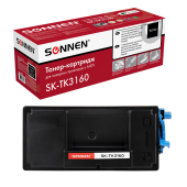 Тонер-картридж лазерный SONNEN (SK-TK3160) для KYOCERA ECOSYS P3045dn/P3050dn/P3060dn/M3145dn, ресурс 12500 стр., 364080 за 1 312 ₽. Картриджи и тонеры для черно-белых лазерных принтеров, копиров, факсов и МФУ.  Доставка по РФ. Без переплат!