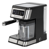 Кофеварка рожковая со встроенным капучинатором BRASSON (БРАССОН) CM-1830, 4 напитка, дисплей, 1,6 л, 1250 Вт, 20 бар, 457885 за 14&nbsp;425 ₽. Кофеварки рожковые.  Доставка по РФ. Без переплат!