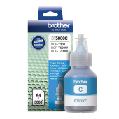 Чернила BROTHER (BT5000C) для СНПЧ Brother DCP-T310/T510W\T710W, голубые, оригинальные, ресурс 5000 страниц за 1&nbsp;876 ₽. Чернила для струйных принтеров и МФУ.  Доставка по РФ. Без переплат!