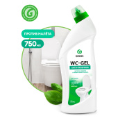 Средство для уборки санитарных помещений 750 мл GRASS WC-GEL, кислотное, гель, 219175 за 228 ₽. Средства для чистки ванных и туалетных комнат.  Доставка по РФ. Без переплат!