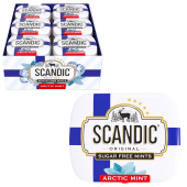 Драже освежающие SCANDIC без сахара со вкусом "Арктическая мята", 14 г, 4603738769872 за 76 ₽. Леденцы, карамель и драже.  Доставка по РФ. Без переплат!