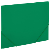 Папка на резинках А4 BRAUBERG PIXEL, темно-зеленая, до 300 листов, 0,5 мм, 273040 за 80 ₽. Папки на резинках пластиковые.  Доставка по РФ. Без переплат!