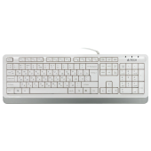 Клавиатура проводная A4TECH Fstyler FK10, USB, 104 кнопки, белая, 1147536 за 2&nbsp;255 ₽. Клавиатуры проводные.  Доставка по РФ. Без переплат!