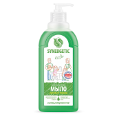 Мыло жидкое 500 мл SYNERGETIC "Луговые травы", гипоаллергенное, биоразлагаемое, дозатор, 105053 за 200 ₽. Мыло жидкое.  Доставка по РФ. Без переплат!