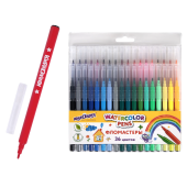 Фломастеры ЮНЛАНДИЯ 36 цветов "КЛАССНЫЕ!", вентилируемый колпачок, 152631 за 295 ₽. Фломастеры классические.  Доставка по РФ. Без переплат!